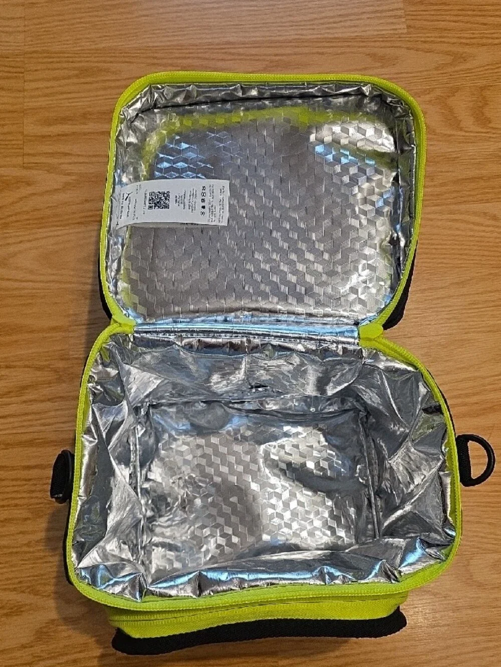 Puma Navy and Neon Yellow 6 Can Lunch Bag